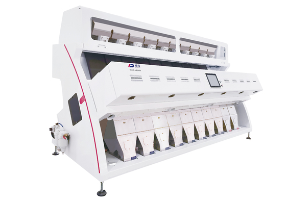 Rolnictwo Ziarno Sortownik pszenicy Optyczny CCD RGB 10 zsypów 640 kanałów