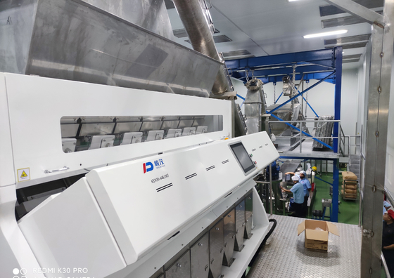 Dreamplus Ccd Sensor Maszyna do sortowania ryżu 7 zsypów 448 kanałów