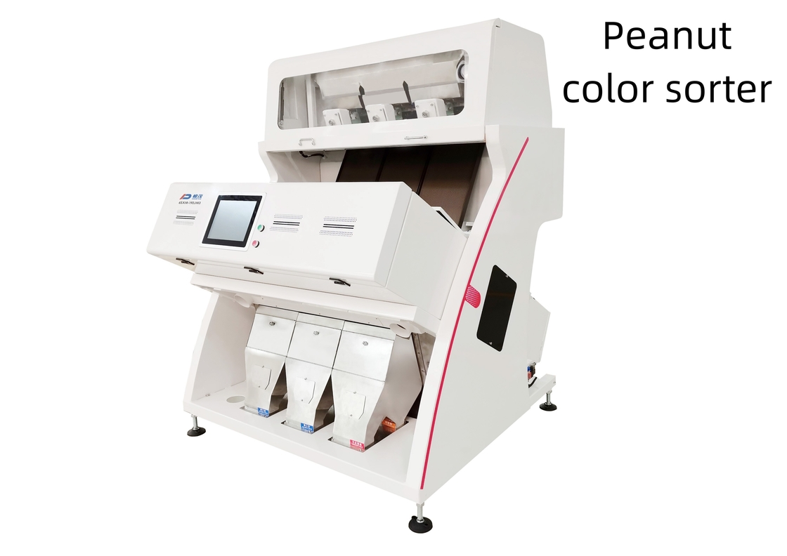 Wysokowydajny sorter kolorów CCD Peanut 192-kanałowy 3 zsyp