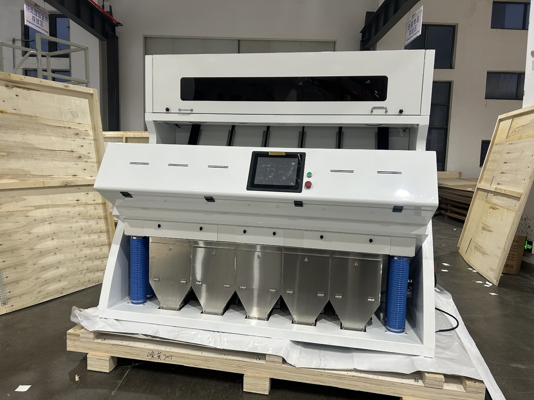 Maszyna do sortowania orzechów 220V / 50Hz z przyjazną dla użytkownika konstrukcją i czujnikiem Toshiba Ccd