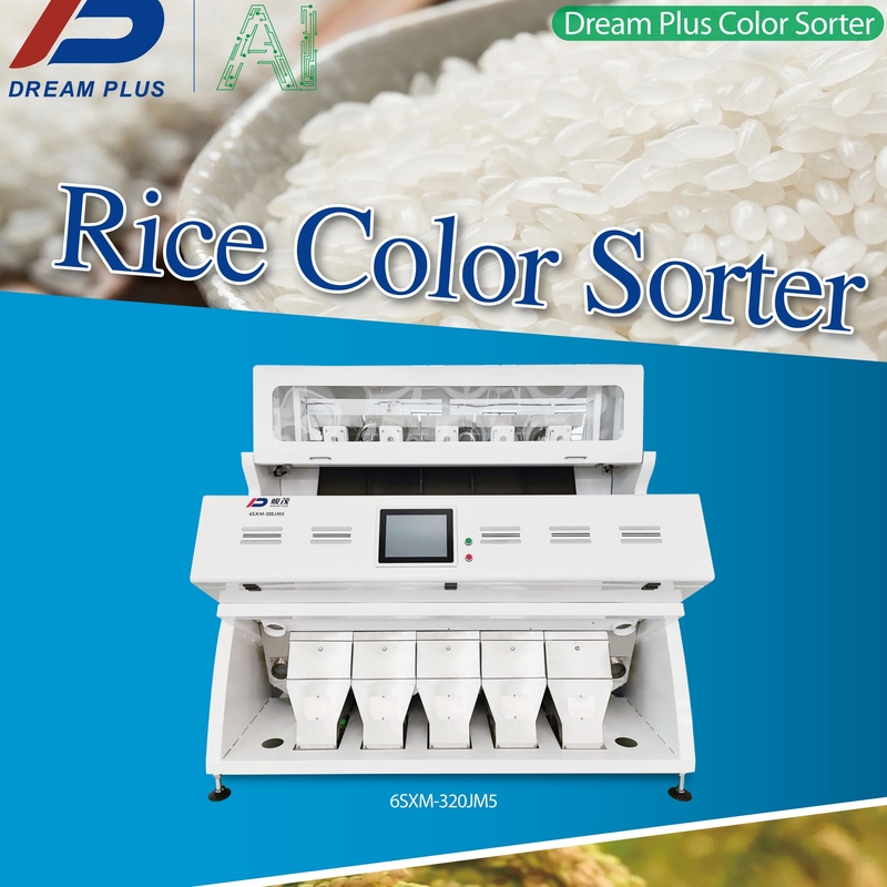 Kamera CCD RGB Sorter kolor ryżu Sorter optyczny ziarna kolor nasion sorter kolor kawy