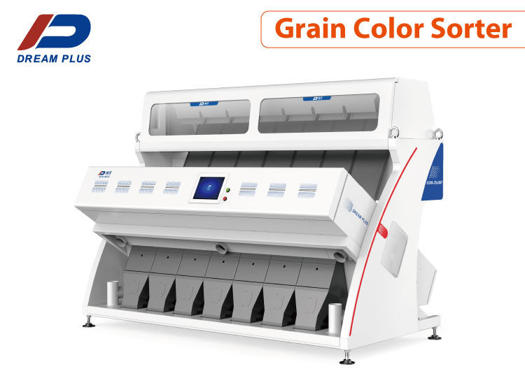 Dreamplus Ccd Sensor Maszyna do sortowania ryżu 7 zsypów 448 kanałów